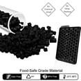 thumbnail image 6 of WIBIMEN Mini Ice Cube Trays, Upgraded Small 104x4 Ice Cube Tray for Chilling Drinks and Juices - Easy Release, Black Trays with Ice Bin and Scoop (4 Pack), 6 of 6