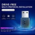 thumbnail image 3 of A30 Inalámbrico Bluetooth 5,0 Adaptador Usb Dongle Receptor De Música Transmisor Para Pc Ordenador Tv Coche Accesorios De Audio Advancent EL010323-00, 3 of 6