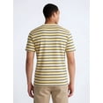 thumbnail image 4 of Free Assembly Striped Relaxed Heavyweight Tee with Short Sleeves, Sizes XS-3XL, 4 of 7