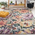 thumbnail image 2 of SAFAVIEH Blossom Jaylen Floral Area Rug, Blue/Purple, 4' x 6', 2 of 11