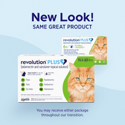 Revolution Plus Topical Solution for Cats, 11.1-22 lbs, (Green Box),
