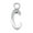 C, variant on When I Tell You I You Keychain Couple Matching Letter Keychain Day Present For Family