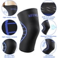 thumbnail image 5 of NEENCA Knee Brace Support for Men&Women Arthritis Knee Compression Sleeve for Pain Relief (2Packs)-2XL, 5 of 6