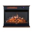 thumbnail image 2 of Pinnacle Appliances Fireplace Insert PFL 24 Electric Fireplace With Simulated Logs; 120 Volt AC Plug-In Recessed Mount; 5000 BTU Heating Capacity/400 Square Foot Heating Area, 2 of 2