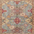 thumbnail image 1 of Ahgly Company Machine Washable Indoor Square Traditional Sienna Brown Area Rugs, 8' Square, 1 of 7