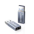 thumbnail image 1 of Adaptador ULTIENCE USB 3.0 Tipo-A macho a USB Tipo-C hembra, 1 of 8