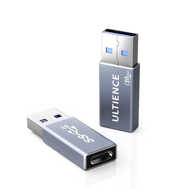 Adaptador ULTIENCE USB 3.0 Tipo-A macho a USB Tipo-C hembra