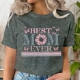 thumbnail image 5 of Best Mom Ever camisetas para mujer, ropa Harajuku para mujer, ropa de calle de moda, camisetas de mamá, camiseta de manga corta, ropa de tendencia, 5 of 5