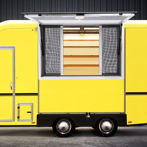 1 PCS Concession Window for Food Trucks, Food Truck Service Window, Food Truck Window, ideal for food trucks, motor homes, concession stands, catering trucks, barbecue trailers, mobile catering units