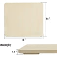 thumbnail image 3 of Oven & Grill Pizza Stone + Thermal Shock Resistant 14"x16" + Limited Sale + Durable Ceramic for Perfect Crusts + Perfect Gift for Cooking Enthusiasts, 3 of 4