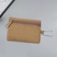 thumbnail image 5 of Monedero pequeño, monedero, monedero, accesorio, llavero con cremallera, utilitario marrón, 5 of 8