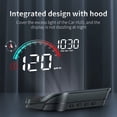 thumbnail image 4 of Pantalla Proyector HUD GPS para Coche Pantalla Head Up Alarma Exceso Velocidad Con Odómetro, 4 of 9