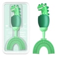 thumbnail image 1 of Cepillo de dientes ZMRZ en forma de U, suave de silicona para niños de 2 a 7 años, 1 of 7