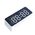 thumbnail image 3 of Mini altavoz Reloj despertador ajustable LED Sonido envolvente Audio Altavoz V5.0 compatible con Bluetooth, Blanco Inevent EL002902-02B, 3 of 7