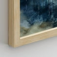 thumbnail image 5 of PixonSign Framed Wall Art Green & Teal Watercolor Forest Pine Trees Posters, Set of 4 Nature Wilderness Photography Realism Canvas Prints, Rustic Wall Décor for Home Decor - 8"x10" Natural, 5 of 5