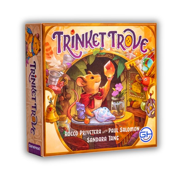 Juego de cartas GameHead Trinket Trove: colección estratégica