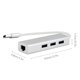 thumbnail image 5 of Adaptador Ethernet concentrador USB de alta velocidad de material metálico de alta resistencia delicado para PC para computadora portátil ANGGREK Otros, 5 of 8