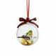 thumbnail image 2 of Adorno de Navidad 3D Transparente Bola de Pájaro | Decoración de árbol colgante hecha a mano | Efecto de globo de nieve con remolino de purpurina, caja de música, exhibición de pájaros realista,, 2 of 5