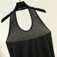 thumbnail image 4 of qucoqpe Summer Halter Tank Tops for Women Fashion Casual Solid Color Sleeveless Shirts Trendy Loose Fit Blouses, 4 of 7