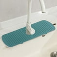 Rewenti Silicone Sink Faucet Mat Sink Splashing Guard Draining Pad
