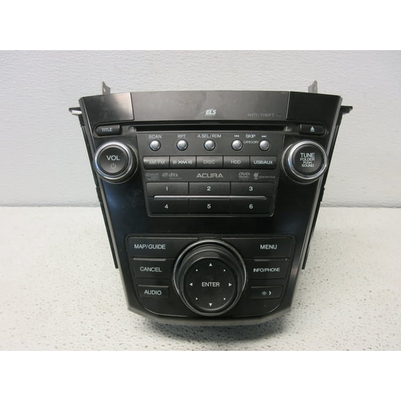 Pre-Owned 2010-2013 Acura MDX GPS Navigation Radio Receiver OEM LKQ - Verify Specific Vehicle Fitment In Description - (Good)
