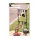 thumbnail image 2 of Estante de escritorio para exteriores de aleación de aluminio para vajilla de picnic, soporte de lámpara de camping con varios estantes junto a la mesa, 106 x 35 cm, 2 of 5