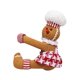 thumbnail image 5 of Escultura de peluche con forma de hombrecito de jengibre para el árbol de Navidad Femenino, 5 of 9
