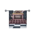 thumbnail image 2 of MKHERT Fantasy Fireplace And Flamingos Bath Towel Shower Towel Wash Cloth Face Towels 16x28 Inches, 2 of 3