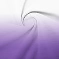 thumbnail image 4 of Fengqque Girls Long Sleeve Round Neck Gradient Color Shirts Curve Hem Side Slit Soft Tunic Tops T-Shirts Purple 11 Years, 4 of 7