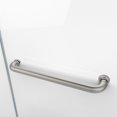 thumbnail image 4 of DreamLine Aqua Uno 34 in. W x 58 in. H Frameless Hinged Tub Door in Brushed Nickel, 4 of 8