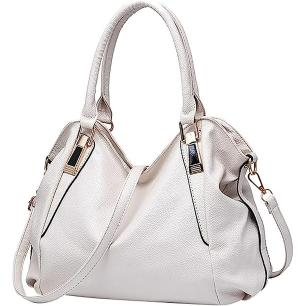 Work Bags For Women Roomy Fashion Womens Handbags Ladies Purse Satchel Shoulder Bags Tote Leather Clear Bag