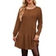 thumbnail image 3 of UVN Vestidos de Otoño para Mujer, Vestido de Sudadera Casual de Gran Tamaño con Cuello Redondo y Manga Larga de Invierno, 3 of 8
