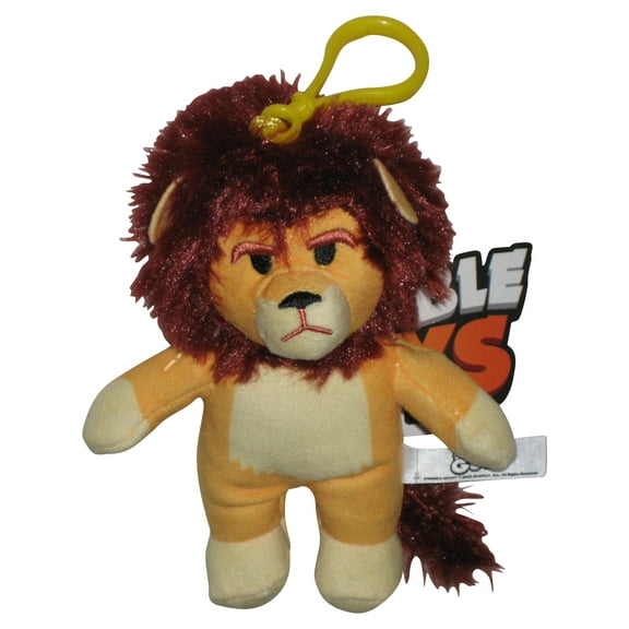 Stumble Guys PMI Kids World 5-Inch Senegal Lion Clip-On Plush Toy