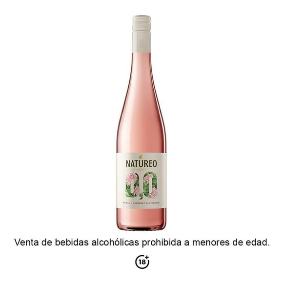 Vino Rosado Natureo Rosado 750 ml