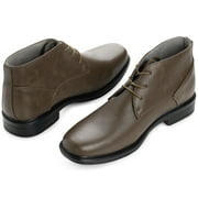 Alpine Swiss Mens Ankle Boots Dressy Casual Leather Lined Dress Shoes Lace up NW