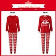 thumbnail image 5 of Popvcly Christmas Pajamas for Family Matching Family Pajamas Sets Xmas Elk Reindeer Print Family Xmas Sleepwear Set, 5 of 6