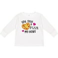 thumbnail image 3 of Inktastic Valentine's Day You Stole a Pizza of My Heart Boys or Girls Long Sleeve Toddler T-Shirt, 3 of 5