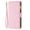 Pink, variant on Dteck for Samsung Galaxy S20 FE Wallet Case with 3-Card Slot, Soft PU Leather Zipper Flip Folio with Wrist Strap Kickstand Protective Phone Cover for Samsung Galaxy S20 FE,White
