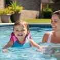 thumbnail image 2 of Aqua SwimSchool Swim Training Vest, Ages 2-4 Years, 25-37 lb, Pink, 2 of 7