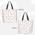 thumbnail image 2 of Balery Dachshund Dog Puppy Bolsa de Mano para Mujeres con Cremallera, Bolsa de Gimnasio con Compartimentos, Bolsa para Laptop, Bolsa para Trabajo, 2 of 7