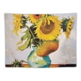 thumbnail image 5 of BCIIG Sunflowers Tapestry Wall Hanging Unique Style Graphic Tapestries Home Wall Decor Art for Living Room Bedroom Apartment Farmhouse Dorm 40x30inch, 5 of 6