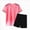 A17-Pink, variant on Tween Boy 11-13T Athletic Outfits Quick Drying Sports Short Sleeve Tee & Shorts Set 2Pc Football Gibobby,13-14 Years,Blue