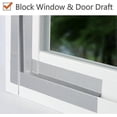 thumbnail image 2 of Window Weather Sealing Tape White, Window Isolation Tape For Block Draft Cold Air Dust Rain, No Residue, 2-inch X 20 Yards, 2 of 5
