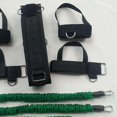 thumbnail image 4 of Juego de bandas de resistencia al ejercicio: 11 piezas de bandas de entrenamiento con agarres y correas para los tobillos, constructor de músculos per - Verde Baoblaze Banda de resistencia de boxeo, 4 of 8