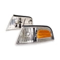 thumbnail image 3 of CarLights360: For 1998-2011 Ford Crown Victoria Side Marker Light Driver And Passenger Side | Pair | CAPA Certified - Replaces FO2520147 FO2521147 | XW7Z 15A201 BB, XW7Z 15A201 AB, 3 of 5