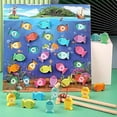 thumbnail image 5 of Juego educativo para niños Fishing Toys, rompecabezas 3D de madera magnética, 5 of 5