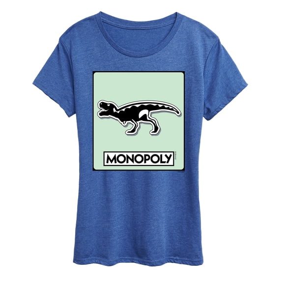 Monopoly - Trex Game Token Women's Short Sleeve Graphic T-Shirt