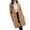 Khaki, variant on Women's Pea Coat Trench Jacket Lapel Collar Double Breasted Overcoat