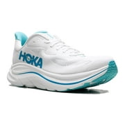 HOKA MENS CLIFTON 10 WHITE SKYWARD BLUE 1162030 WKY 1162030 WKY from Stadium Goods