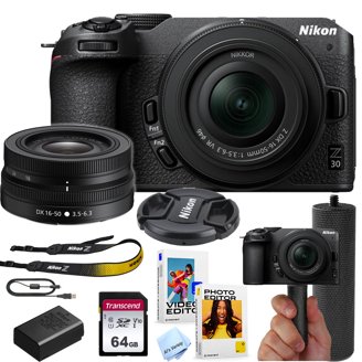Nikon Black D5100 16.2MP Digital SLR Camera Kit with 18-55mm and